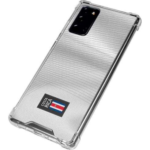 Costa Rica Soccer Flag Galaxy Note20 5G Clear Case