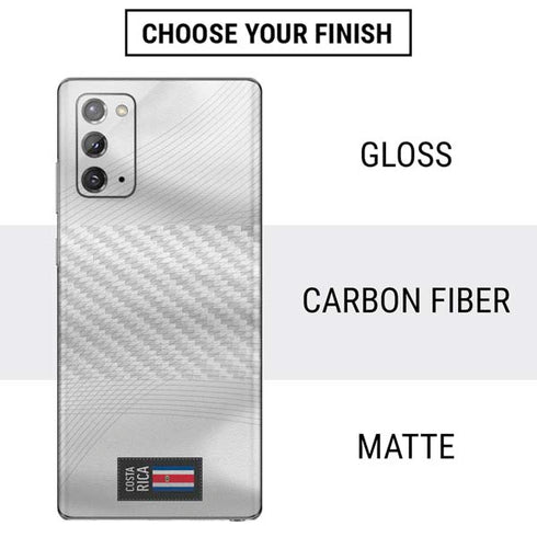 Costa Rica Soccer Flag Galaxy Note20 5G Skin