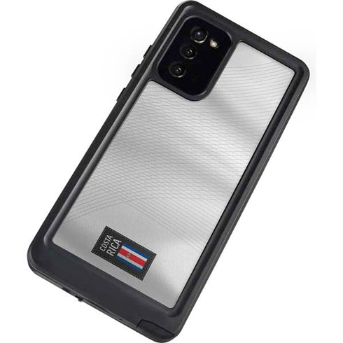 Costa Rica Soccer Flag Galaxy Note20 5G Waterproof Case
