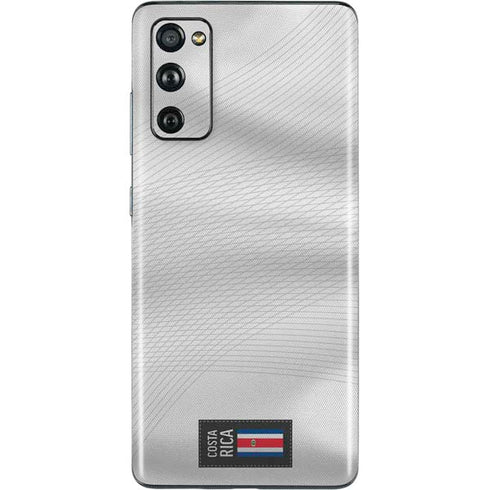Costa Rica Soccer Flag Galaxy S20 Fan Edition Skin