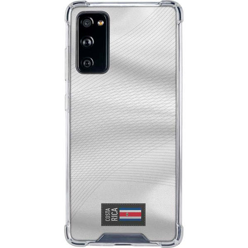 Costa Rica Soccer Flag Galaxy S20 FE Clear Case