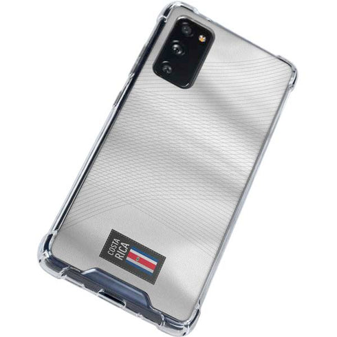 Costa Rica Soccer Flag Galaxy S20 FE Clear Case