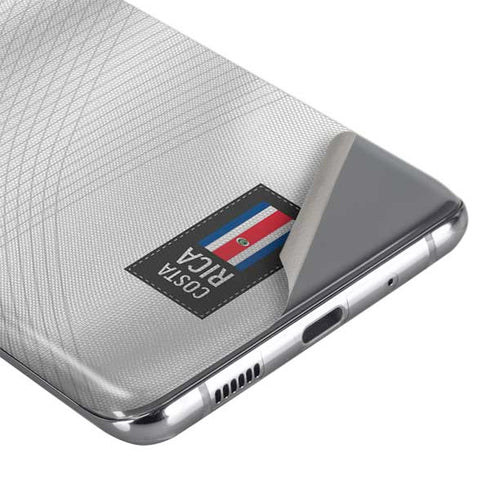 Costa Rica Soccer Flag Galaxy S20 Skin