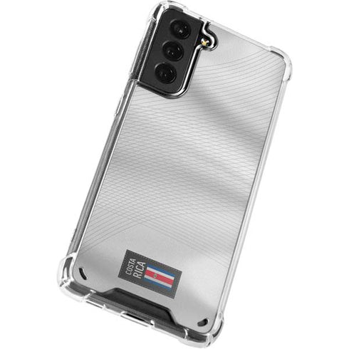 Costa Rica Soccer Flag Galaxy S21 5G Clear Case