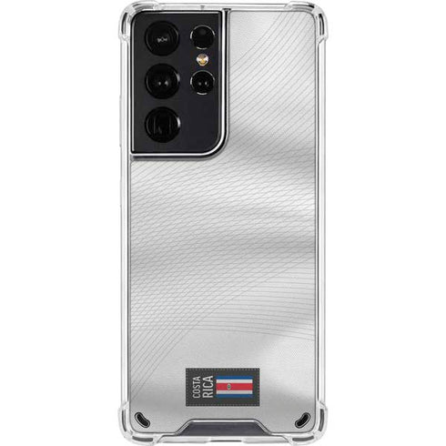 Costa Rica Soccer Flag Galaxy S21 Ultra 5G Clear Case