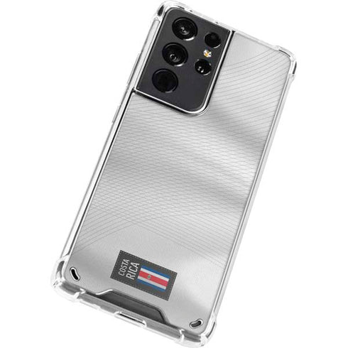 Costa Rica Soccer Flag Galaxy S21 Ultra 5G Clear Case