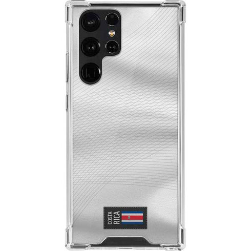Costa Rica Soccer Flag Galaxy S22 Ultra Clear Case