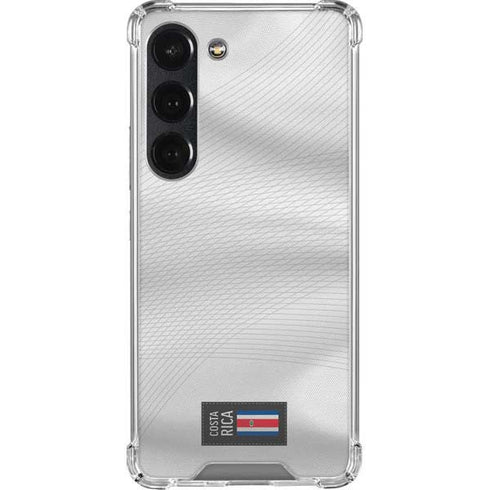 Costa Rica Soccer Flag Galaxy S23 Clear Case