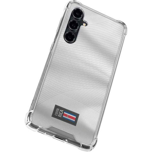 Costa Rica Soccer Flag Galaxy S23 FE Clear Case