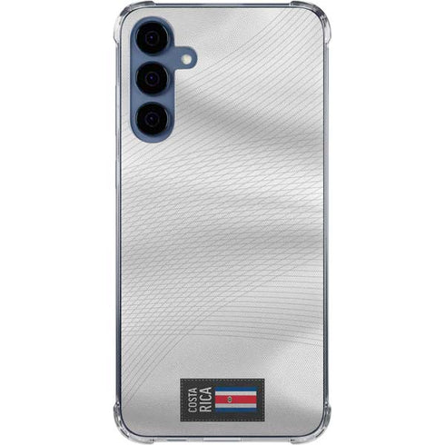 Costa Rica Soccer Flag Galaxy S24 Clear Case