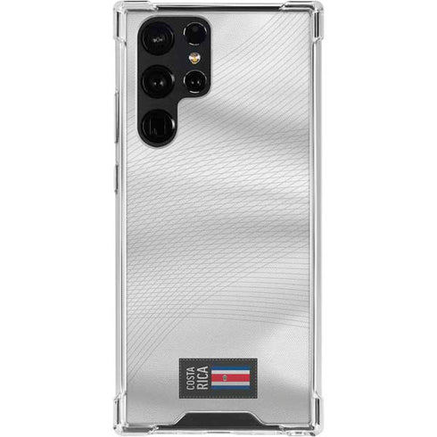 Costa Rica Soccer Flag Galaxy S24 Ultra Clear Case