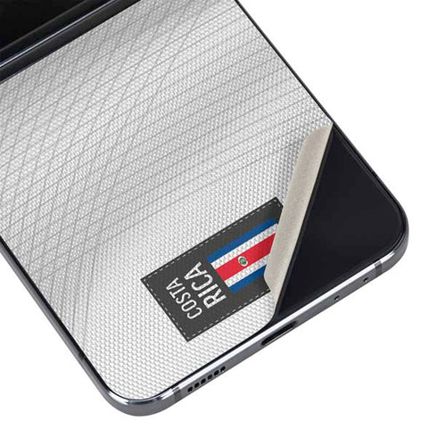 Costa Rica Soccer Flag Galaxy Z Flip5 5G Skin