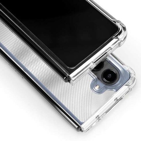 Costa Rica Soccer Flag Galaxy Z Fold5 5G Clear Case