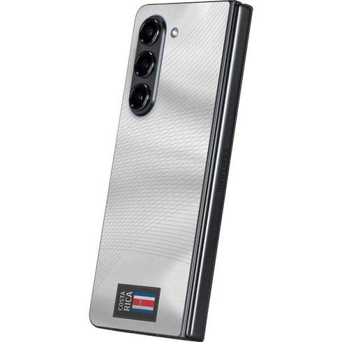Costa Rica Soccer Flag Galaxy Z Fold5 5G Skin
