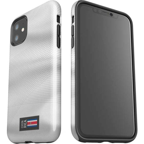 Costa Rica Soccer Flag iPhone 11 Impact Case