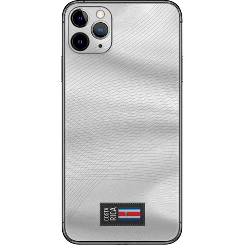 Costa Rica Soccer Flag iPhone 11 Pro Max Skin