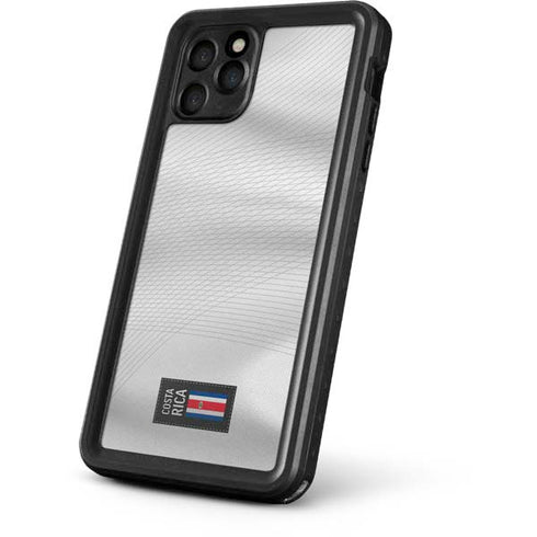 Costa Rica Soccer Flag iPhone 11 Pro Waterproof Case