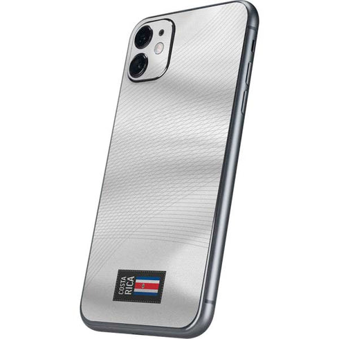 Costa Rica Soccer Flag iPhone 11 Skin