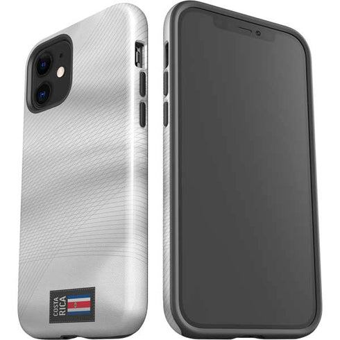Costa Rica Soccer Flag iPhone 12 Impact Case