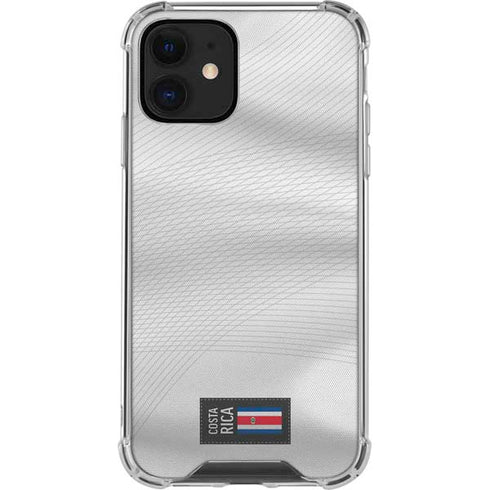 Costa Rica Soccer Flag iPhone 12 Mini Clear Case