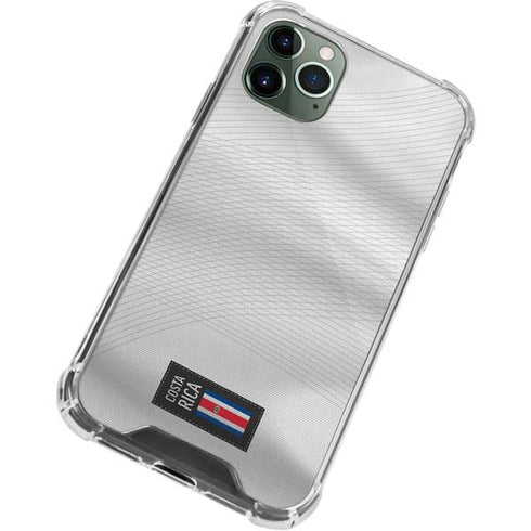 Costa Rica Soccer Flag iPhone 12 Pro Clear Case