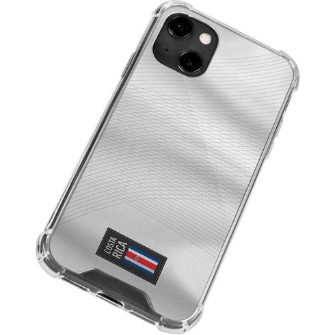 Costa Rica Soccer Flag iPhone 14 Clear Case