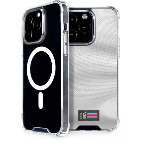 Costa Rica Soccer Flag iPhone 14 Pro MagSafe Case