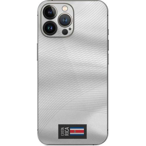 Costa Rica Soccer Flag iPhone 14 Pro Max Skin