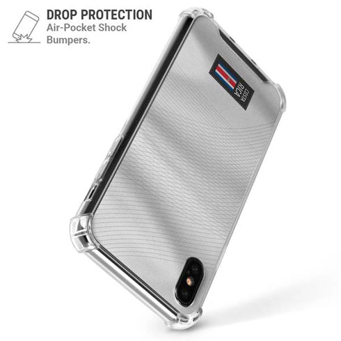 Costa Rica Soccer Flag iPhone XS Max Clear Case