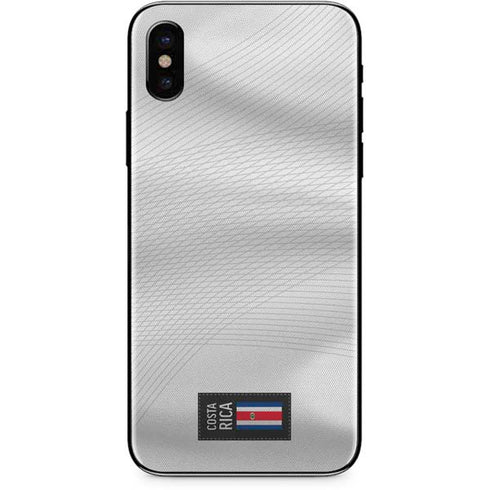Costa Rica Soccer Flag iPhone XS Skin