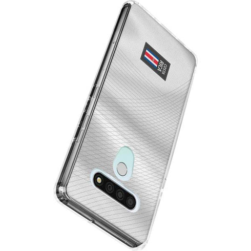 Costa Rica Soccer Flag LG Stylo 6 Clear Case