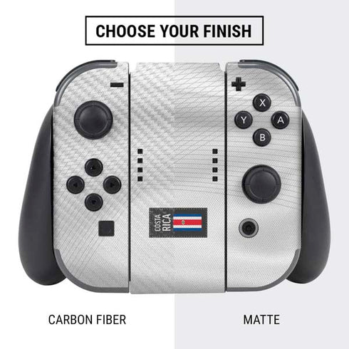 Costa Rica Soccer Flag Nintendo Switch Bundle Skin