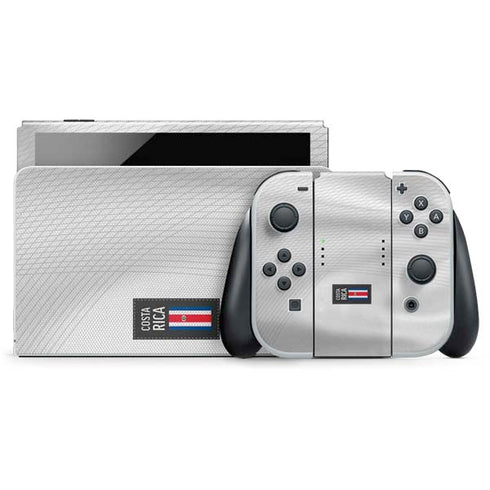 Costa Rica Soccer Flag Nintendo Switch OLED (2021) Skin