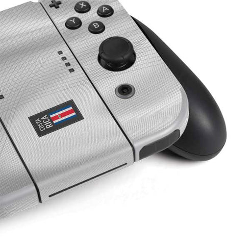 Costa Rica Soccer Flag Nintendo Switch OLED (2021) Skin