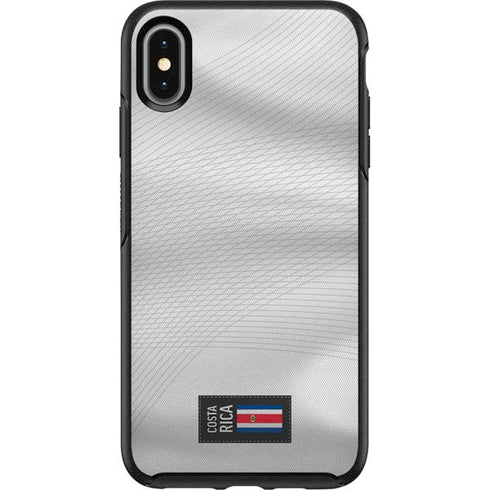 Costa Rica Soccer Flag Otterbox Symmetry iPhone Skin