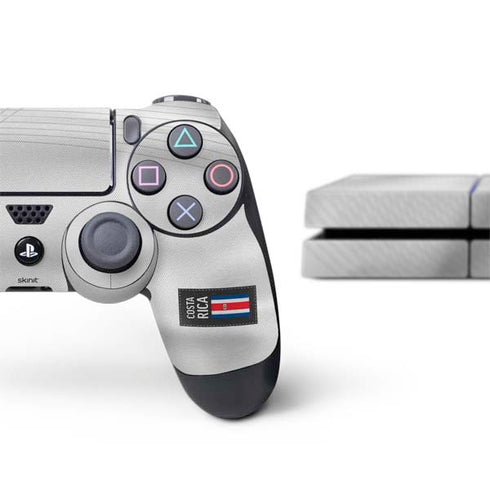 Costa Rica Soccer Flag PS4 Console and Controller Bundle Skin