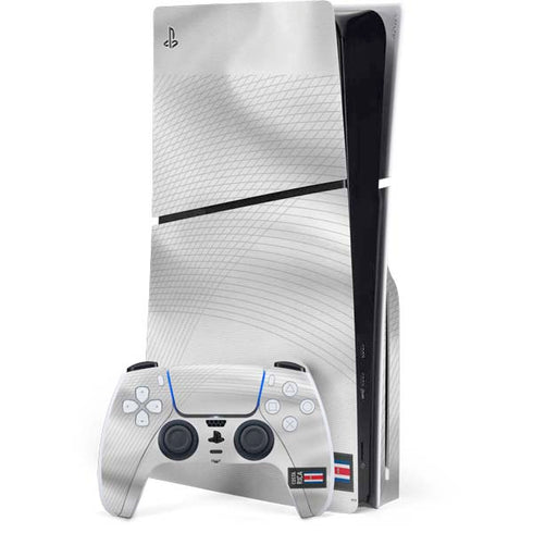 Costa Rica Soccer Flag PS5 Slim Disk Bundle Skin