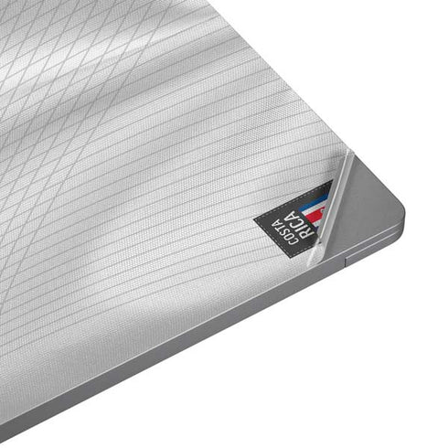 Costa Rica Soccer Flag Universal Laptop 11in (8.8 x 6.2in) Skin