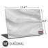 Costa Rica Soccer Flag Universal Laptop 14in (11.4 x 8.2in) Skin