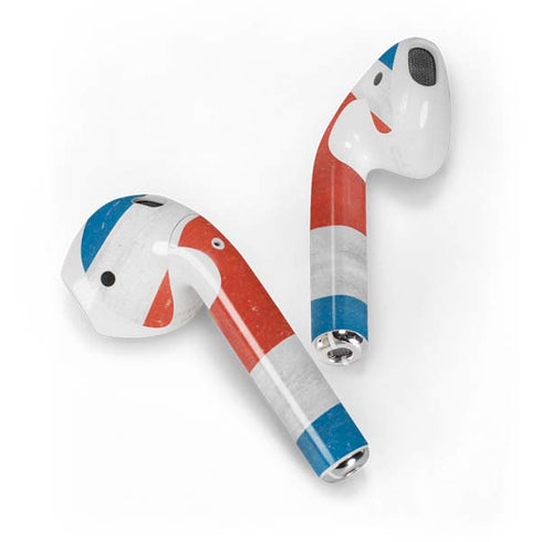 Costa Rican Flag Distressed Apple AirPods Skin