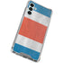 Costa Rican Flag Distressed Galaxy A13 5G Clear Case