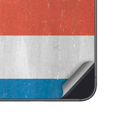 Costa Rican Flag Distressed Galaxy A14 5G Skin
