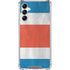 Costa Rican Flag Distressed Galaxy A15 5G Clear Case