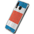 Costa Rican Flag Distressed Galaxy A30 Clear Case