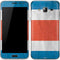 Costa Rican Flag Distressed Galaxy J3 Skin