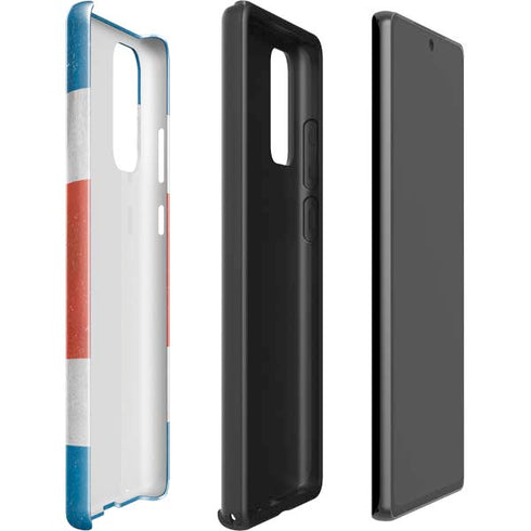 Costa Rican Flag Distressed Galaxy Note20 5G Pro Case