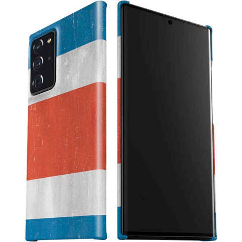 Costa Rican Flag Distressed Galaxy Note20 Ultra 5G Lite Case