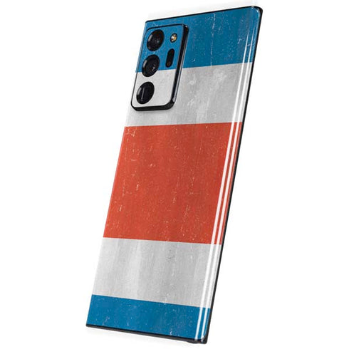 Costa Rican Flag Distressed Galaxy Note20 Ultra 5G Skin
