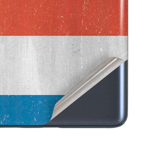 Costa Rican Flag Distressed Galaxy S20 Fan Edition Skin