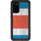 Costa Rican Flag Distressed Galaxy S20 Waterproof Case